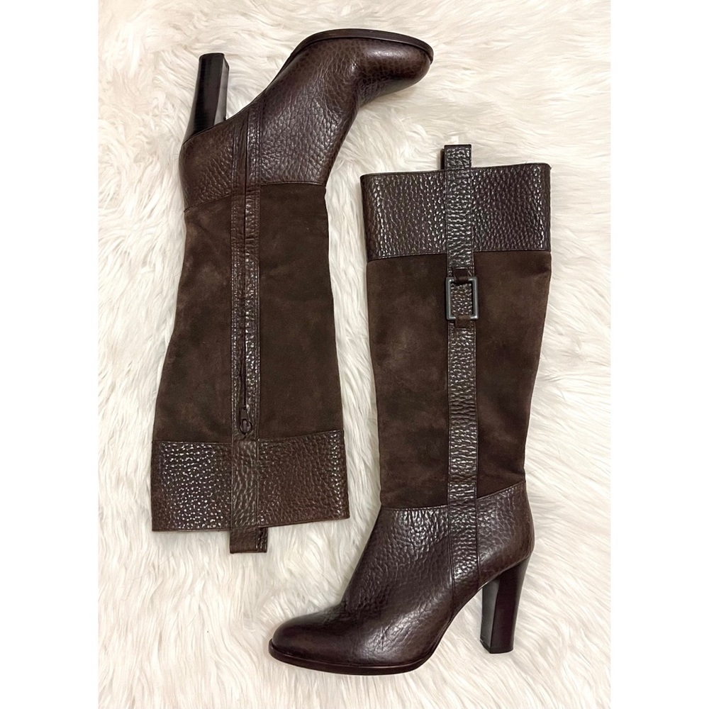 Banana Republic Heddy suede leather tall boots 8